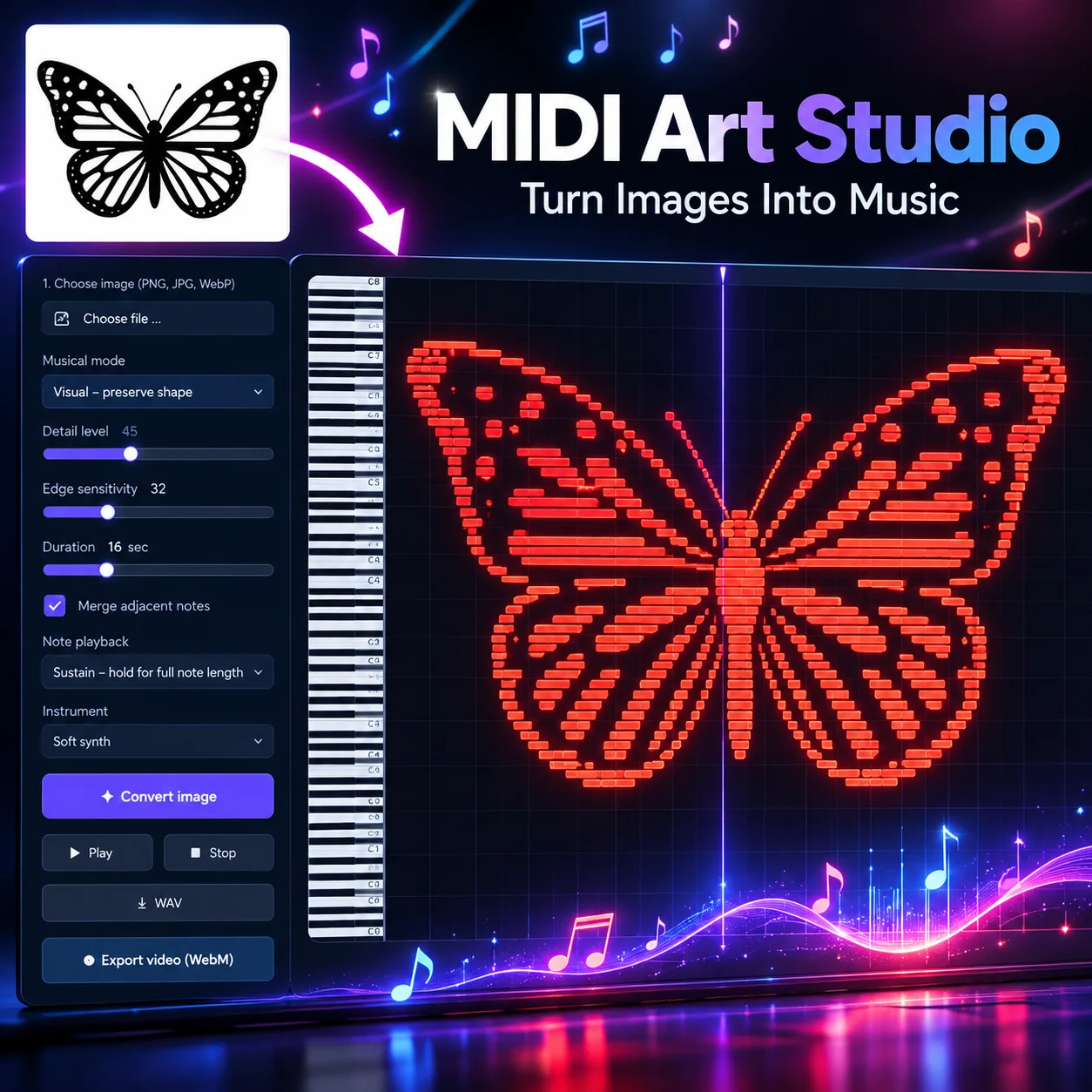 MIDI Art Studio